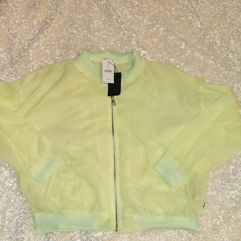 Cotton on body,  lemon lime jacket Size:M/L
